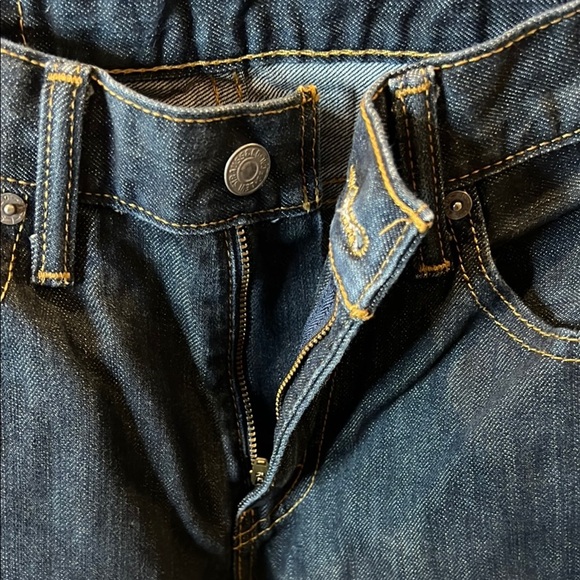 Levi's 508 Blue Denim Jeans Tapered Fit 29 x 30 - Picture 4 of 13